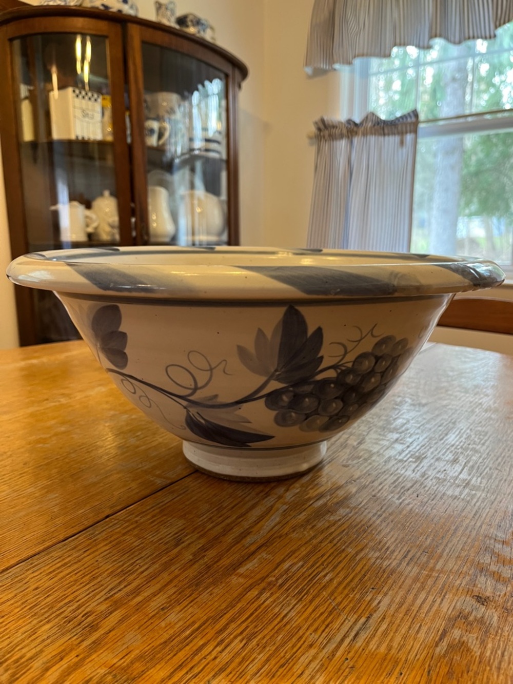 Vintage Miranda Thomas for Simon Pierce pottery bowl . Made in Vermont